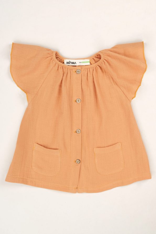 Muslin Set in Salmon
