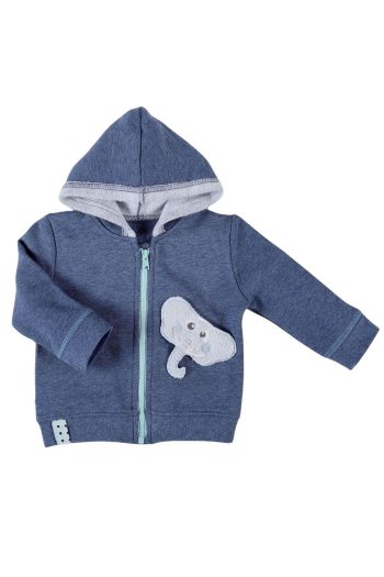 OrganicEra Organic Hooded Jacket, INDIGO