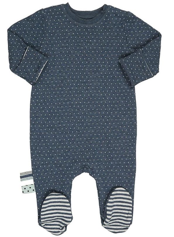 OrganicEra Organic Baby Overall, INDIGO