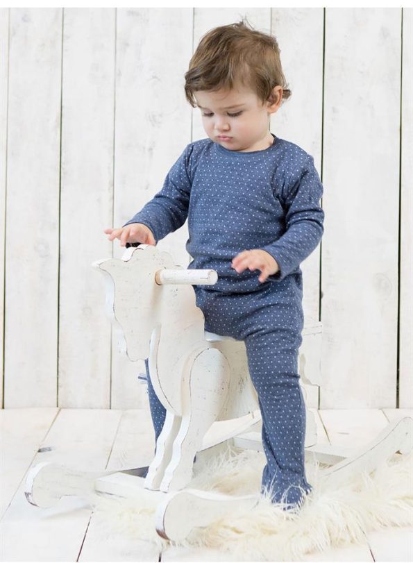 OrganicEra Organic Baby Overall, INDIGO