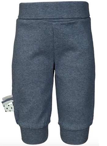 OrganicEra Organic Elastic Waist Pants, INDIGO
