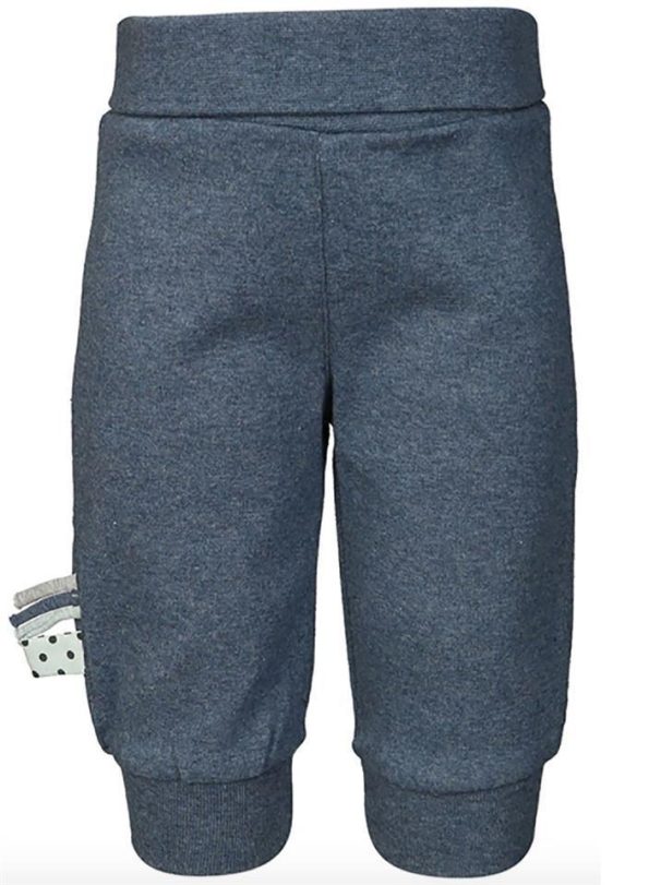 OrganicEra Organic Elastic Waist Pants, INDIGO