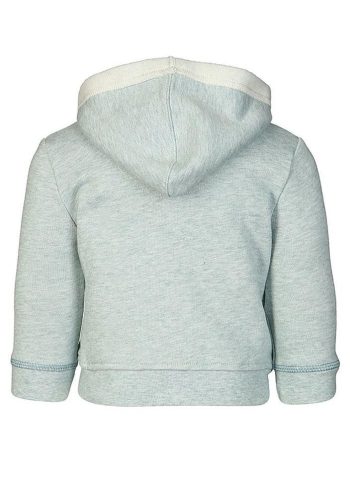 OrganicEra Organic Hooded Jacket, Aqua Melange
