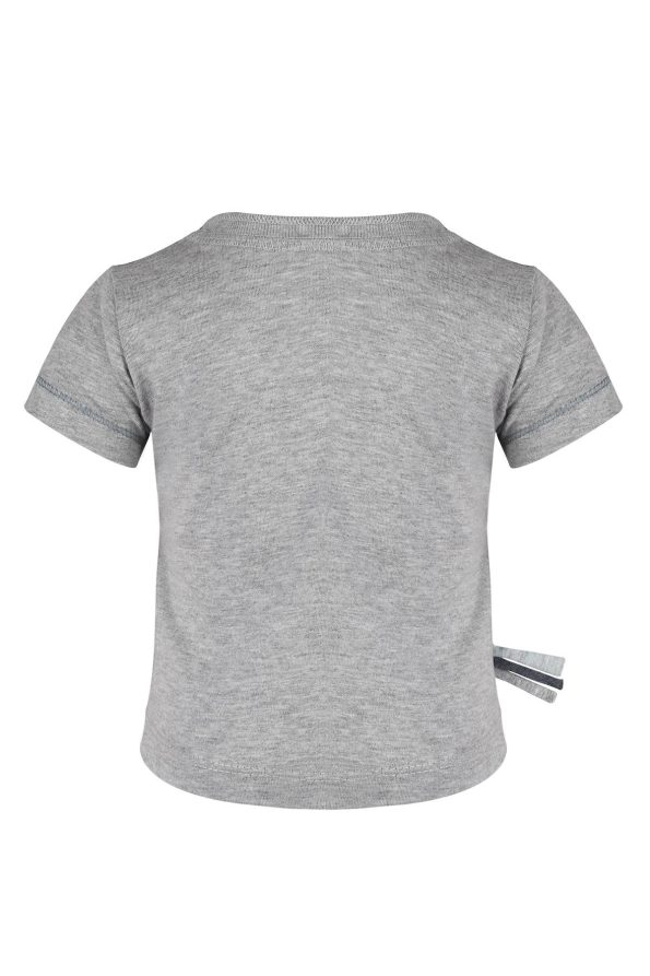 OrganicEra Organic Short Sleeve T-Shirt, Grey Melange