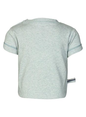 OrganicEra Organic Short Sleeve T-shirt, Aqua Melange