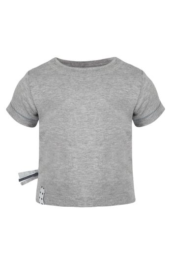 OrganicEra Organic Short Sleeve T-Shirt, Grey Melange