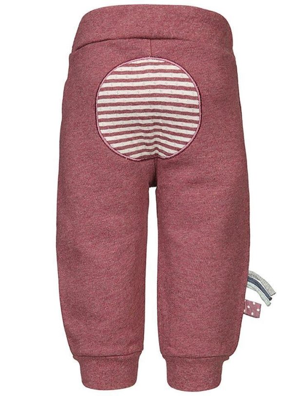 OrganicEra Organic Pants, Bordeaux Melange