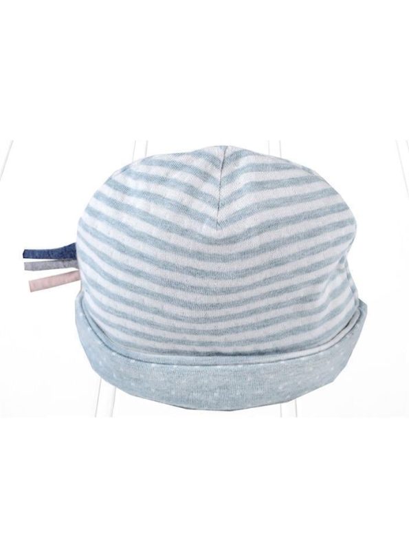 OrganicEra Organic Hat, Aqua Melange