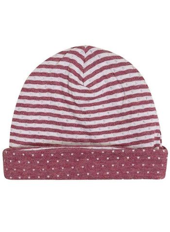 OrganicEra Organic Hat, Bordeaux Melange