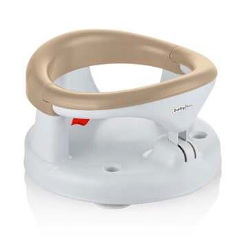 Beige Side-Opening Bath & Feeding Seat