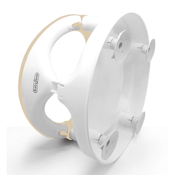 Beige Side-Opening Bath & Feeding Seat