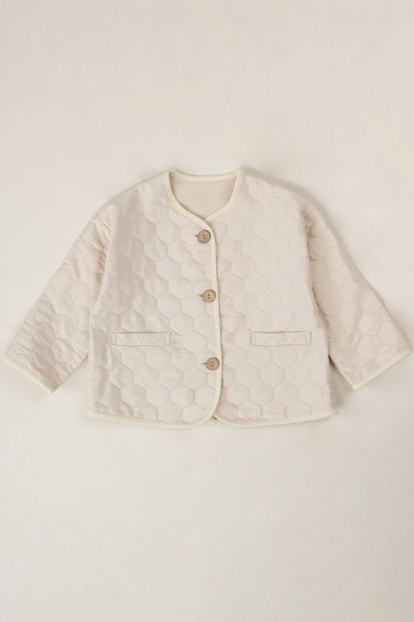 Beige Oversized Jacket
