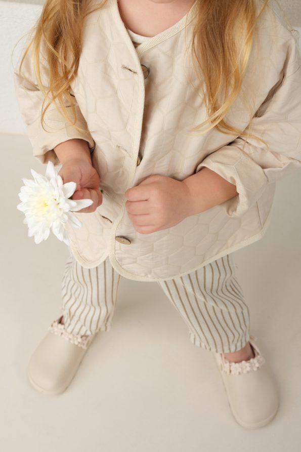 Beige Oversized Jacket