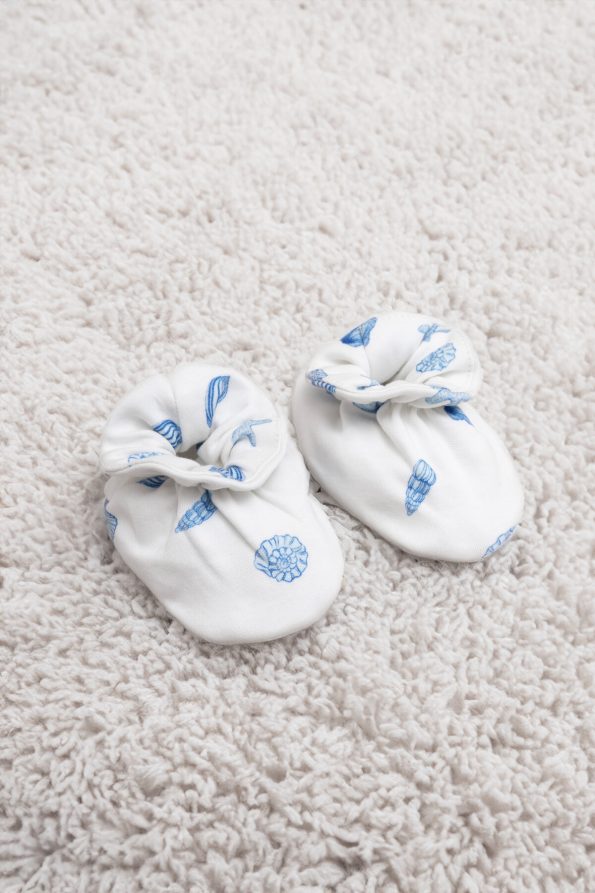 Baby Booties - Sea Shells