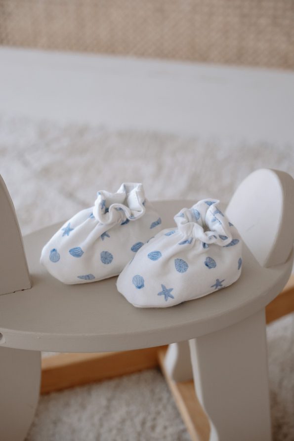 Baby Booties - Sea Shells