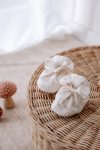 Baby Booties - Toile De Jouy / Beige