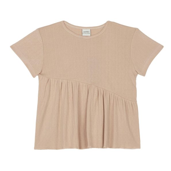 Pink Jacquard Short Sleeve Pajama Set