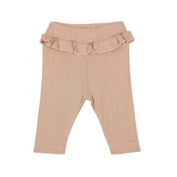 Pink Jacquard Leggings