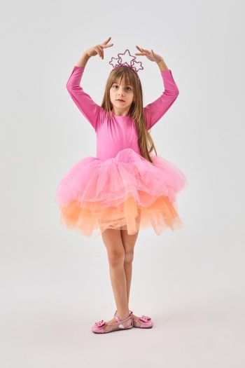 Pink Tutu Skirt Girls' Ballerina Dress - Miranda