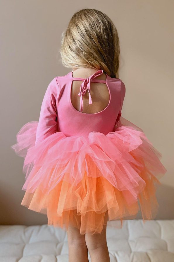 Pink Tutu Skirt Girls' Ballerina Dress - Miranda