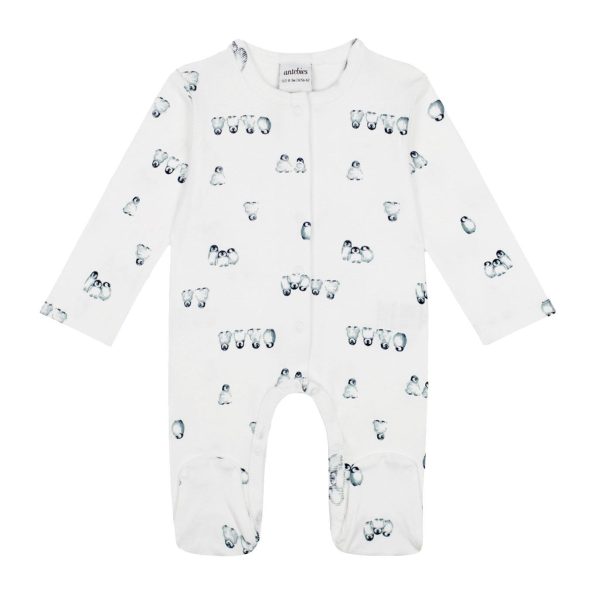 Penguin Island Footed Jumpsuit