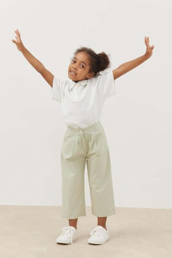 Pleated Trousers Sage