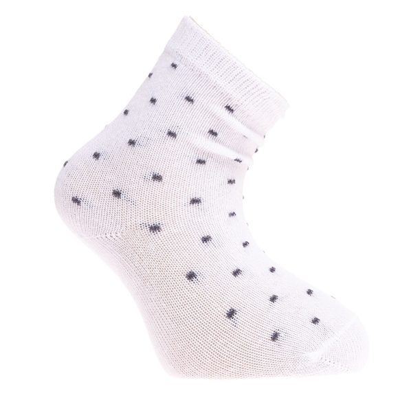 Girls' Baby 5-Pack Dotted Ankle Socks