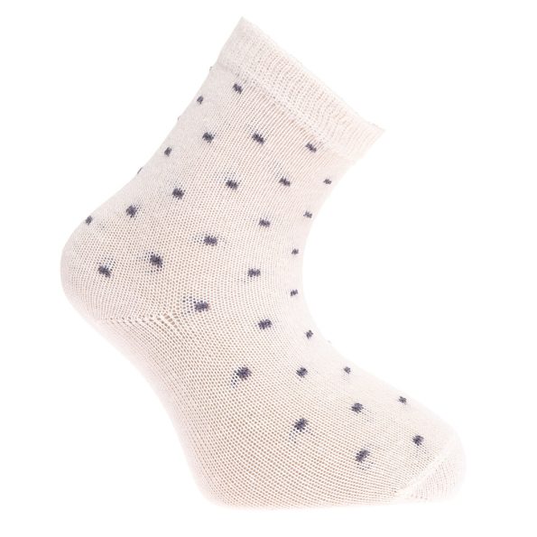 Girls' Baby 5-Pack Dotted Ankle Socks