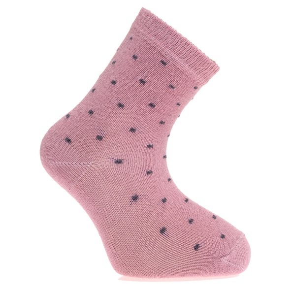Girls' Baby 5-Pack Dotted Ankle Socks