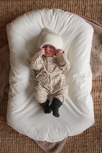 Polka Dot Unisex Pocket Shoulder Buttoned Two-Piece Set