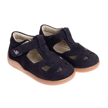 Boys' Sandals Faux Leather Navy Blue