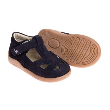 Boys' Sandals Faux Leather Navy Blue