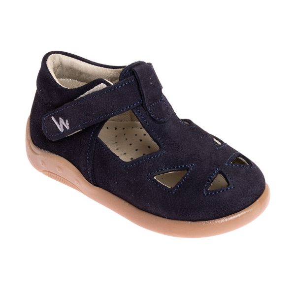 Boys' Sandals Faux Leather Navy Blue
