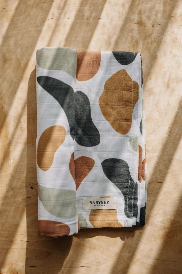 Abstract Muslin Blanket