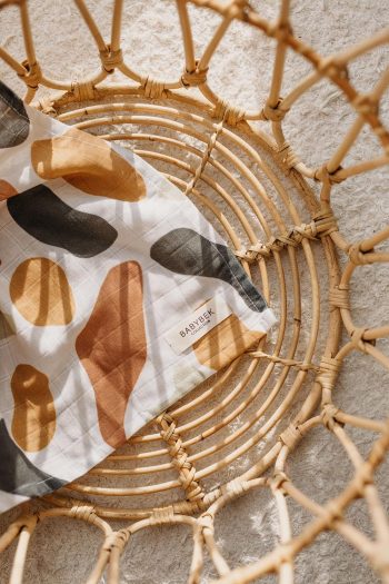 Abstract Muslin Blanket