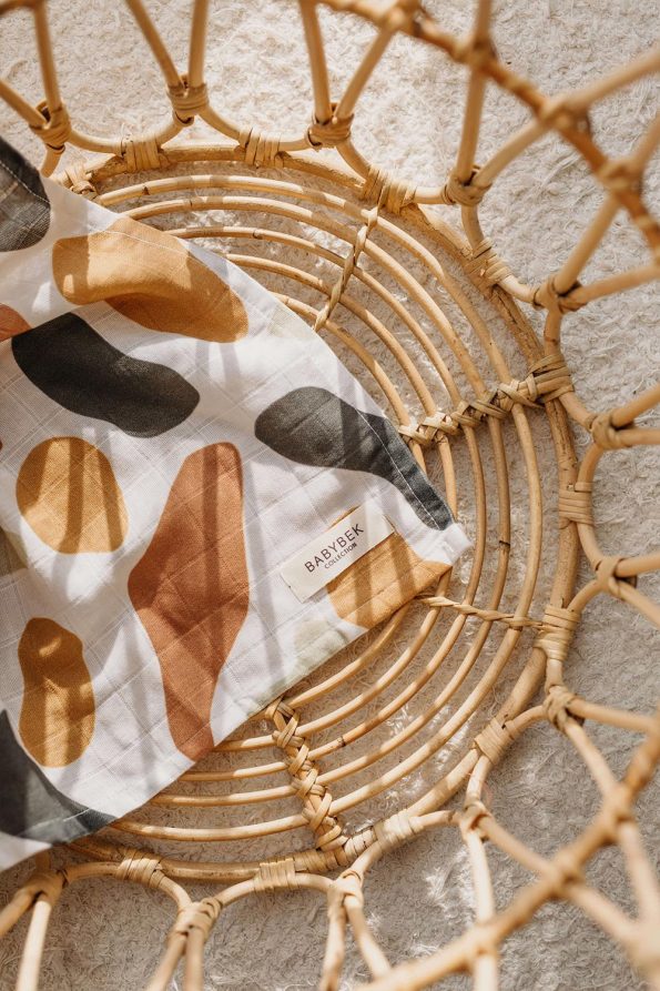 Abstract Muslin Blanket