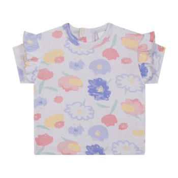 Watercolor Flower Shorts Set