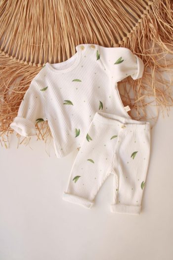 Sweet Pea Baby Top and Leggings Set