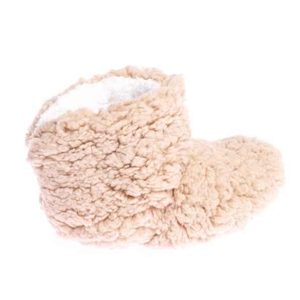 Boys' Wellsoft Teddy Slippers Brown