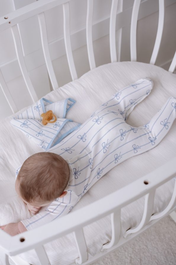 Baby Overall - Ribbon / Blue