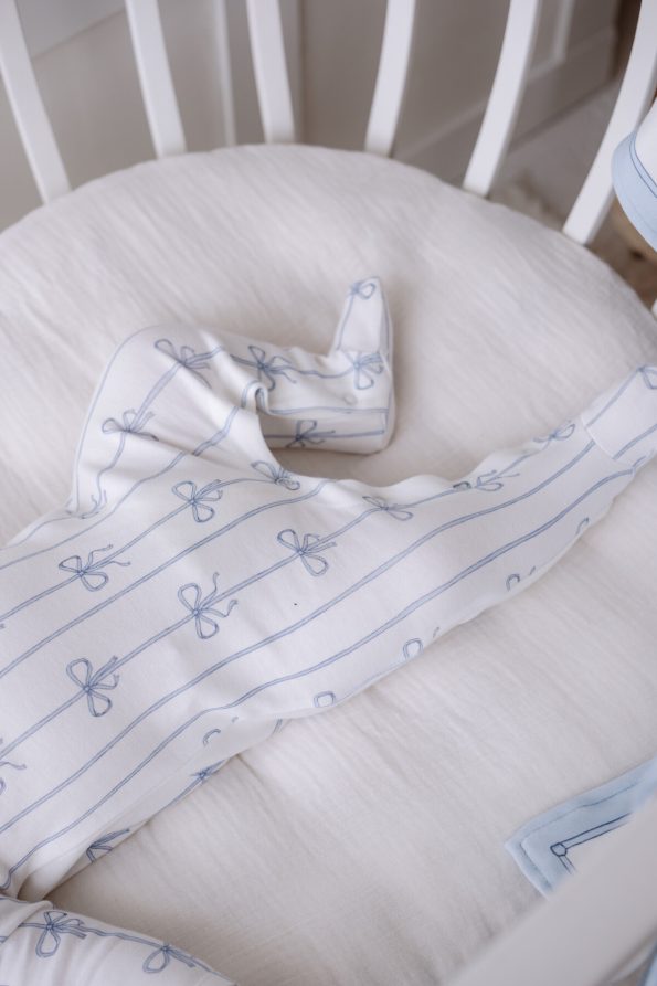 Baby Overall - Ribbon / Blue