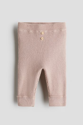 RUBBER KNITTED TROUSERS