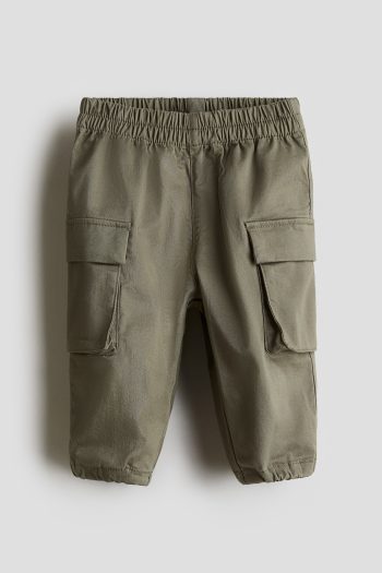COTTON CARGO PANTS