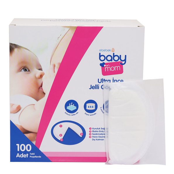 Ultra Thin Gel Breast Pads 100 Pack