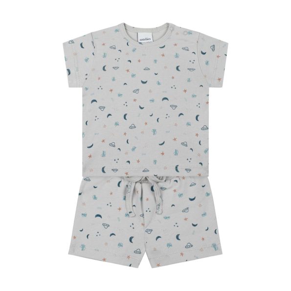 Space T-Shirt and Shorts Set