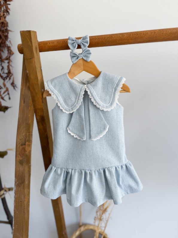 Frezya Dress with Hair Clips