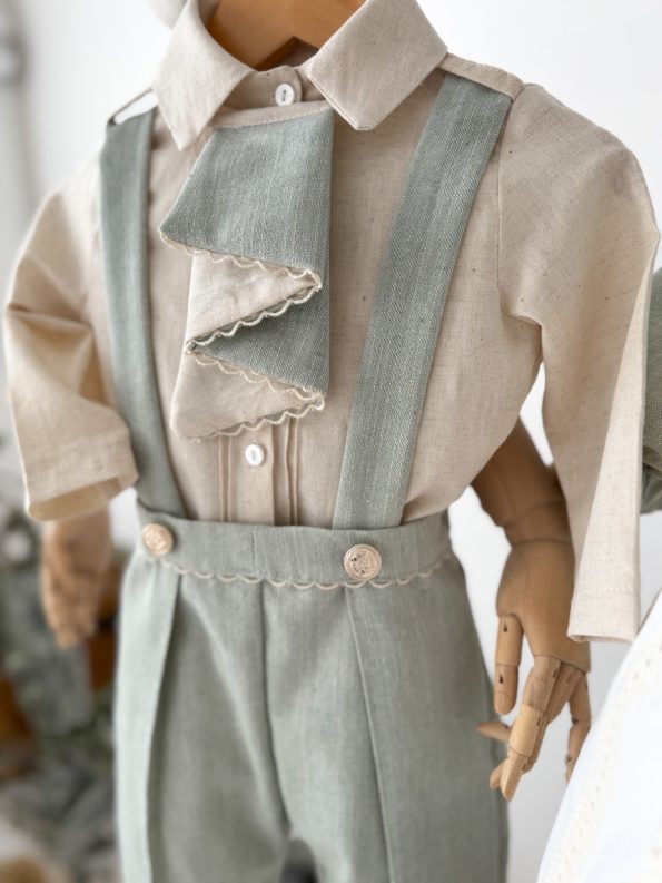 EDWİN Dungaree - Shirt - Scarf