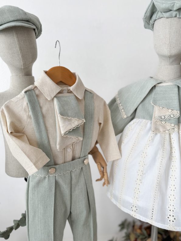 EDWİN Dungaree - Shirt - Scarf