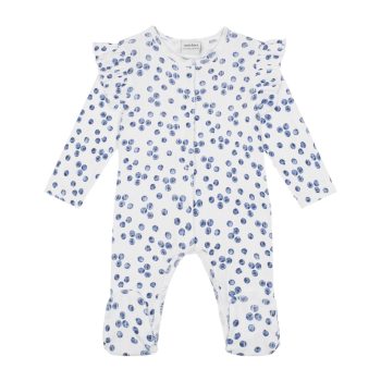 Blueberry Footed Romper
