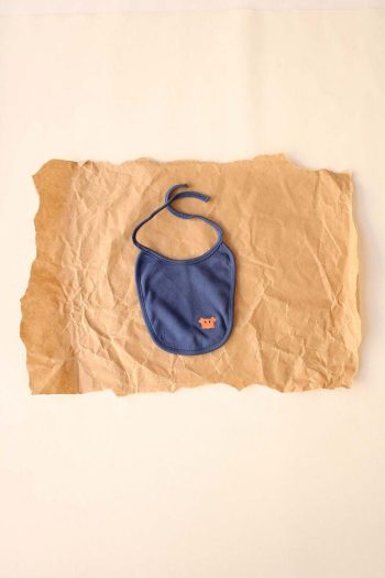 Embroidered Crab Baby Bib 0-3 Months